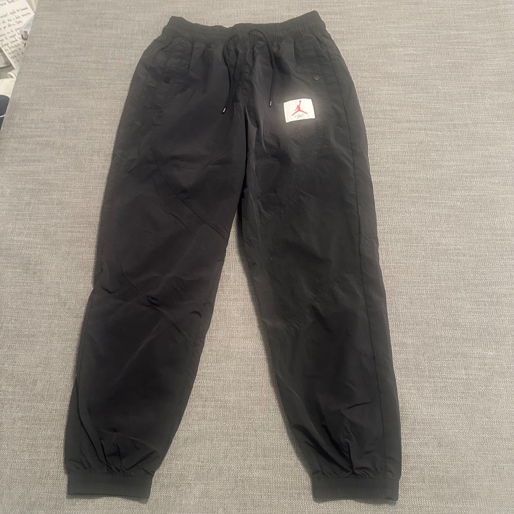 Jordan Flight Woven Jogger Pants Mens Small Black